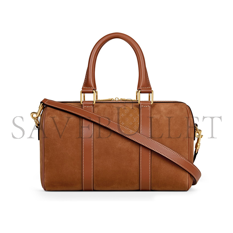 Ce1i*e medium boston bag in nubuck calfskin celt29u4 (25*19*13cm)